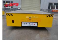 China Wireless Remote Control Automatic Transfer Cart 30T Capacity For Slabs supplier