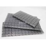 Flat Open Black Conductive Grid Bag 6 * 9 Inch For Packaging Mother Boards for sale