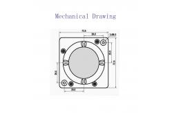 China robust Trackball Module Industrial Graded Polycarbonate Casing With 50mm Plastic Ball supplier