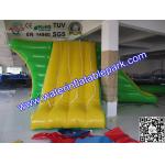 Yellow Green Inflatable Water Park Popular Game / Inflatable Climbing Slide for sale