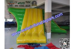 China Yellow Green Inflatable Water Park Popular Game / Inflatable Climbing Slide supplier
