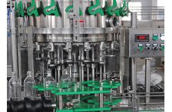 China SUS304 Robotized  Automatic Wine Filling Machine With rotary washing function supplier