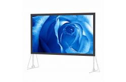 China 350 Inches Foldable Projector Screen Remote Control Easy Carrying supplier