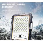 Outdoor Solar Flood Light With CCTV Camera 100W 200W 300W 400W for sale