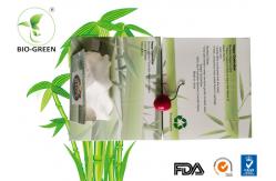 China Baby Cloth Bamboo Diaper Liners With 100% Biodegradable Flushable Material supplier