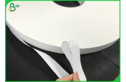 China Decomposable Packing Paper 28gram White Straw Wrapping Paper 32mm Width Roll supplier