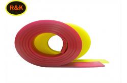 China Green Transparent Screen Printing Squeegee 40mm*9mm*4m Length Customized Size supplier