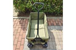 China All Terrain Wheel Collapsible Stroller Wagon Foldable Beach Trolley Outdoor Camping Cart supplier