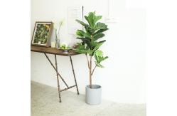 China 120cm 160cm Artificial Ficus Lyrata House Floor Plants Evergreen Refreshing Plants supplier