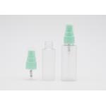 30ml 50ml PET Frost White Plastic Perfume Spray Bottles Environmental Friendly