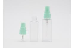 China 30ml 50ml PET Frost White Plastic Perfume Spray Bottles Environmental Friendly supplier