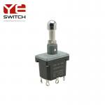 High Current Industrial Metal Toggle Switch With Solder Terminal 