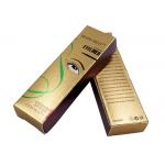 Order Printed Luxury Gold Paperboard Boxes Eye Liner Packaging Wholesale for sale