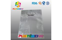 China Font Anti Static Packaging Bag / Stand Up Pouch With One Side Transparent supplier