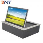 Conference Solution Desk Motorized Computer Monitor Lift Flip Up With Touch Screen for sale