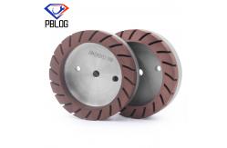 China Toothed Resin Grinding Wheel Speed RPM No Scratch Cup Shape Brown supplier