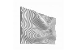 China 2.85mm Thickness Metal Ceiling Design Acoustical Ceiling Baffles Wave Like Ceilings supplier