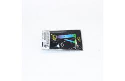 China ziplockk Black Stand Up Pouches Smellproof Food Packing Bags With Tear Notch supplier