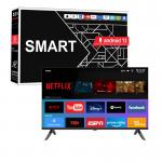 Smart TV Flat Screen Frameless Webos 2.0 System 1.5+8G Voice Remote Control Television Factory for sale