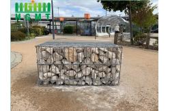 China Galvanized Welded 3mx1mx1m Gabion Wire Mesh For River Bank Retaining Wall supplier