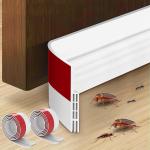 Self Adhesive Soundproof Dustproof Door Bottom Sweep Strip For Exterior & Interior Doors for sale
