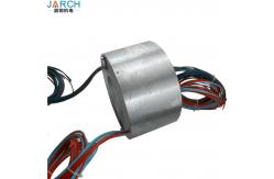 China Rotary Joint 80A High Current Slip Ring , Customized Carbon 4 Wire Slip Ring supplier