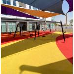 Eco-Friendly，Durable, Non-Toxic EPDM Playground Surface for Kids for sale