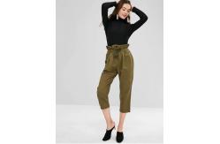 China Blank Open Back Long Sleeve Ribbed Turtleneck Crop Top supplier