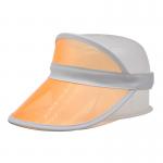 PVC PU Material Adjustable Sun Visor Cap For Outdoor Sports for sale