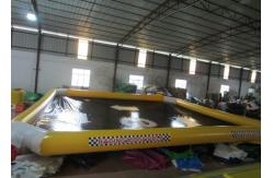 China Waterproof Large Inflatable Lounge Pool , Backyard Inflatable Pool 10 X 8m supplier