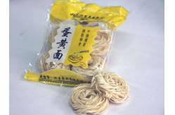 China Oval Round Shape 400g Udon Egg Noodles Low Fat supplier