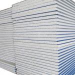 Ceiling Partition Wall Eps Sandwich Panel Heat Insulation 6-20kg/M3