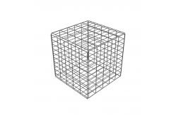 China Galvanized 1x1x1m Box Decoration Welded Mesh Gabion supplier