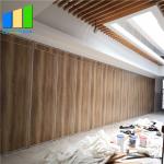 65 MM Thick Movable Foldable Partition Wall MDF Acoustic Room Dividers For Hospital for sale