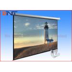 100 Inch Electric Projector Screen , Motorized Rear Projection Screen for sale