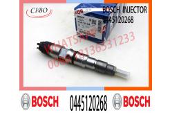 China Genuine Neutral New Injector 0445120268 Common Rail Fuel Diesel Injector 0445120268 supplier