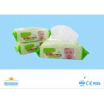 Facial Cleansing Disposable Wet Wipes Eco Friendly for Children's cleaning for sale