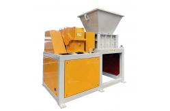 China Easy to Operate Mini Dual Shaft Shredder for Multifunctional Waste Material Shredding supplier