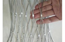 China Knotted Stainless Steel Mesh Bag , Hand Woven Interlocking Wire Mesh Bag supplier