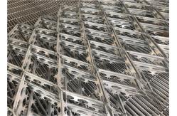 China High Strength Galvanized Anti-Climb Welded Barbed Razor Wire Mesh Fence supplier