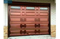 China 435mm PU Foam Insulated Remote Control Sectional Overhead Garage Door supplier