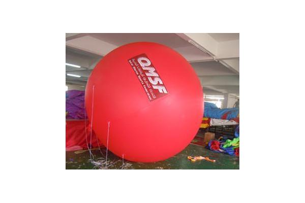 Inflatable advertising balloon / inflatable giant helium balloon / flying red balloon