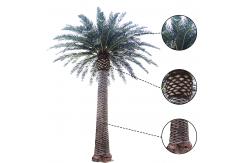 China Date Palm Garden Artificial Landscape Trees 2000cm Height UV Resistance supplier