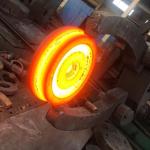 Forging Casting Steel Rail Wheels Dia 36inch 40inch 42inch Size for sale