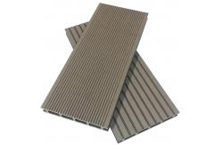 China Free Sample Waterproof Hollow Wood Plastic Composite Decking WPC Outdoor Flooring supplier