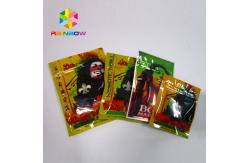 China Resealable Spice Herbal Incense Packaging , k mylar bags One Side Clear supplier