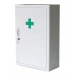 Lockable Metal First Aid Cabinet , Large Wall Mounted First Aid Kit Cabinet for sale