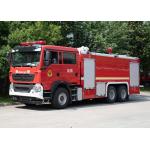 Sinotruk HOWO 12000L Industrial Rescue Fire Truck with Pump & Monitor Specialized Vehicle Price China Factory for sale