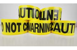 China Custom Design High Abrasion Resistance Restriction Warning Tape supplier