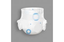 China High Absorption Hydrophilic Baby Diaper Pants With Wetness Indicator supplier